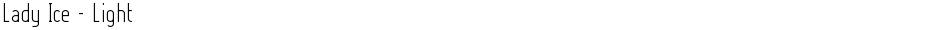Lady Ice - LightDemo