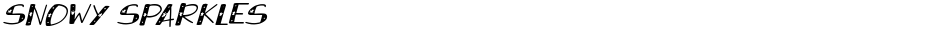 Snowy SparklesDemo
