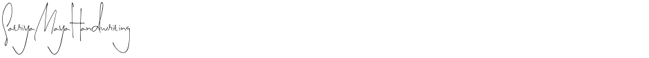 SatriyaMayaHandwritingDemo