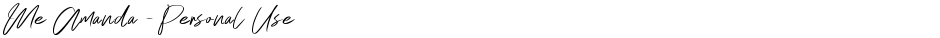 Me Amanda - Personal UseDemo
