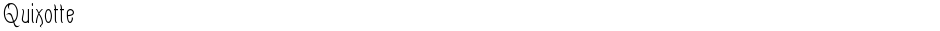 QuixotteDemo