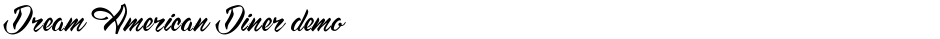 Dream American Diner demoDemo