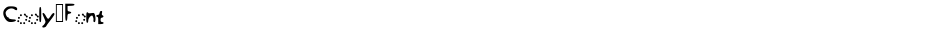 Cooly_FontDemo