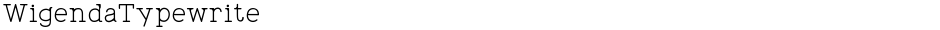 WigendaTypewriteDemo