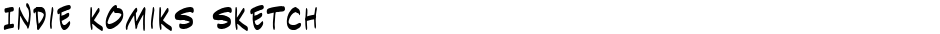 Indie Komiks SketchDemo