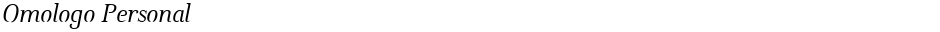 Omologo PersonalDemo