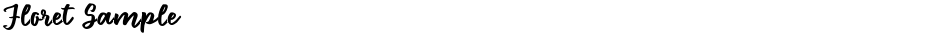 Floret SampleDemo