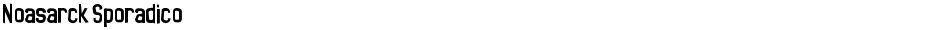 Noasarck SporadicoDemo