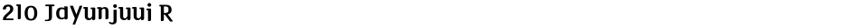 210 Jayunjuui RDemo