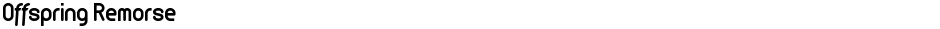 Offspring RemorseDemo