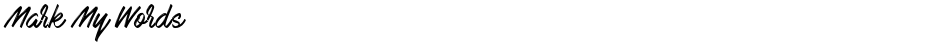 Mark My WordsDemo