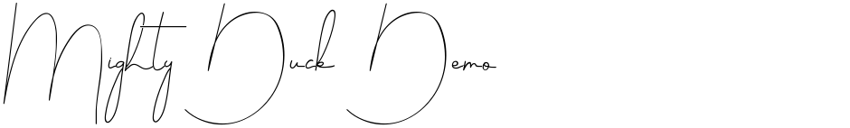 Mighty Duck DemoDemo