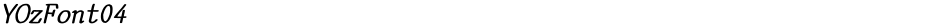 YOzFont04Demo