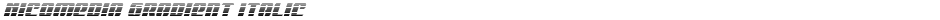 Nicomedia Gradient ItalicDemo