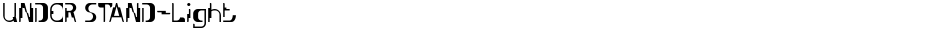 UNDER STAND-LightDemo