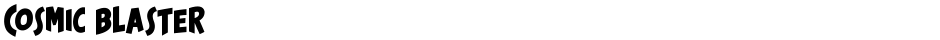Cosmic BlasterDemo