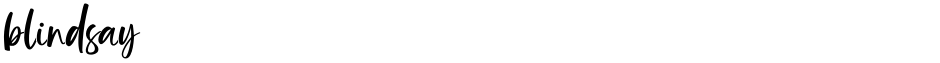 BlindsayDemo