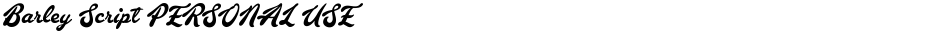 Barley Script PERSONAL USEDemo