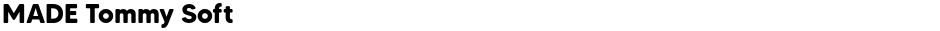 MADE Tommy SoftDemo
