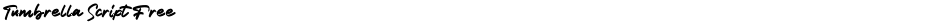 Tumbrella Script FreeDemo