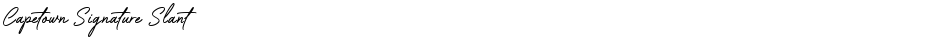 Capetown Signature SlantDemo