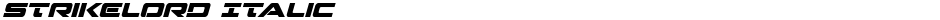 Strikelord ItalicDemo