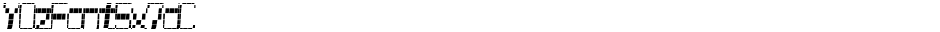 YOzFont5x7dCDemo