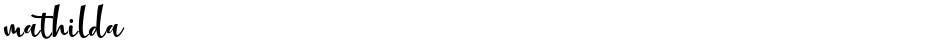 mathildaDemo