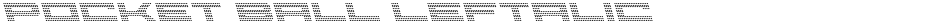Pocket Ball LeftalicDemo