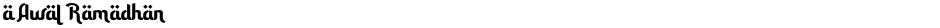 a Awal RamadhanDemo