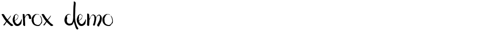 xerox demoDemo