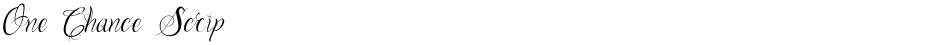 One Chance ScripDemo