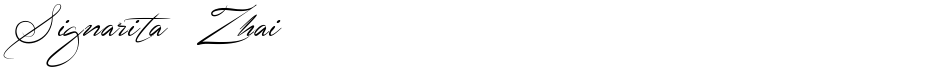 Signarita ZhaiDemo