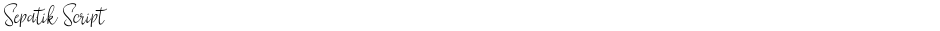 Sepatik ScriptDemo