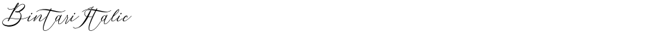 Bintari ItalicDemo