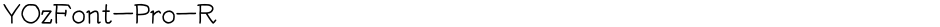 YOzFont-Pro-RDemo