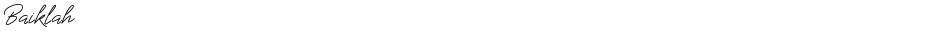 BaiklahDemo