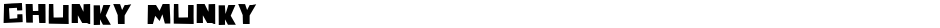 CHUNKY MUNKYDemo