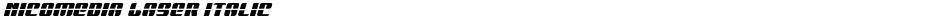 Nicomedia Laser ItalicDemo