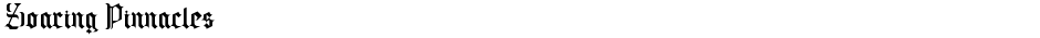 Soaring PinnaclesDemo