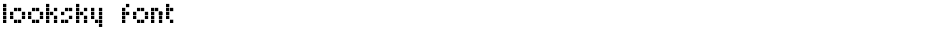 Looksky FontDemo