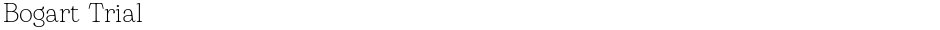 Bogart TrialDemo