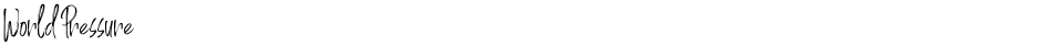 World PressureDemo