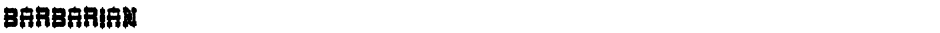 BARBARIANDemo