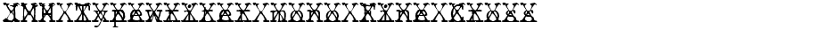 JMH Typewriter mono Fine CrossDemo