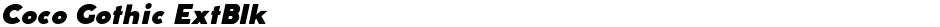 Coco Gothic ExtBlkDemo