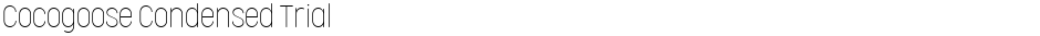 Cocogoose Condensed TrialDemo