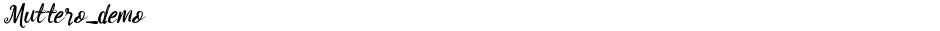 Muttero_demoDemo