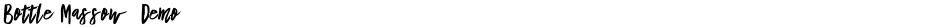 Bottle Massow  DemoDemo
