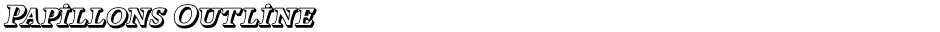 Papillons OutlineDemo